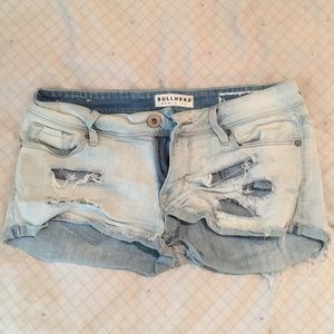 Bullhead Denim Co. cutoff shorts